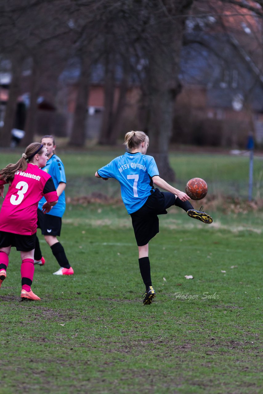 Bild 128 - C-Juniorinnen MTSV Olympia Neumnster - SV Wahlstedt : Ergebnis: 7:4